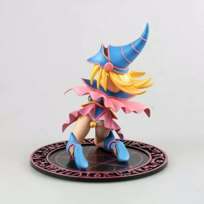 Фото Аниме-фигурки ARTFXJ Yu-Gi-Oh Mana BMG DMG Dark Black Magician Girl, ПВХ экшн-фигурки, модели игрушек, 17 см №5