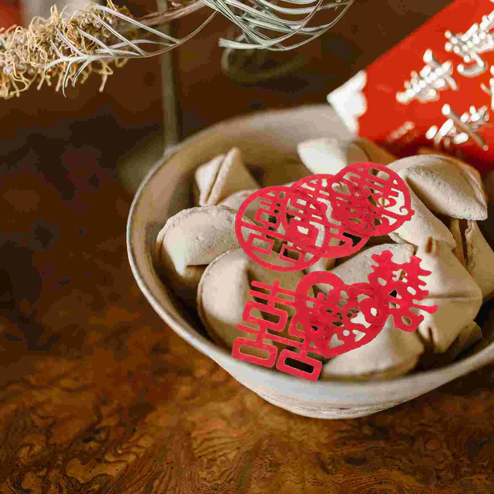 

120pcs Lasting Chinese Wedding Scatter Decor Chinese Wedding Confettis Party Scatter Confettis for Party Supply