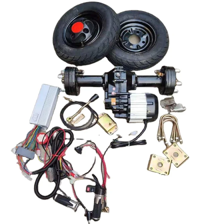 

Electric trolley rear differential axle 48V 60V 800W four-wheeler modified rear axle kit