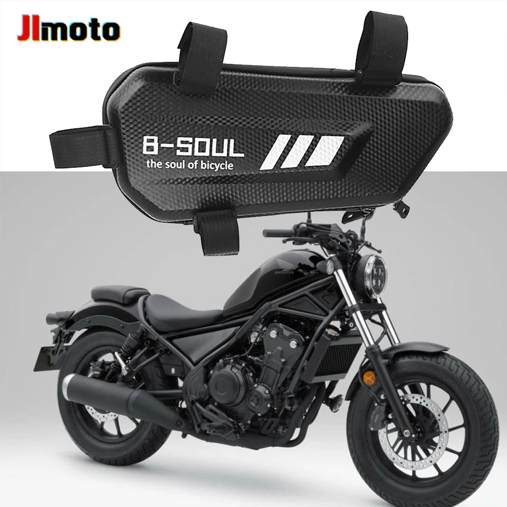 

For HONDA Rebel 250 Rebel 300 Rebel 500 S CMX1100 Rebel 1100 Motorcycle Accessories Side Bag Fairing Tool Storage Triangle Bags