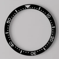 38mm c3 luminous ceramic bezel insert for tuna watch skx007 watch embedded diving ring replacement watch accessories