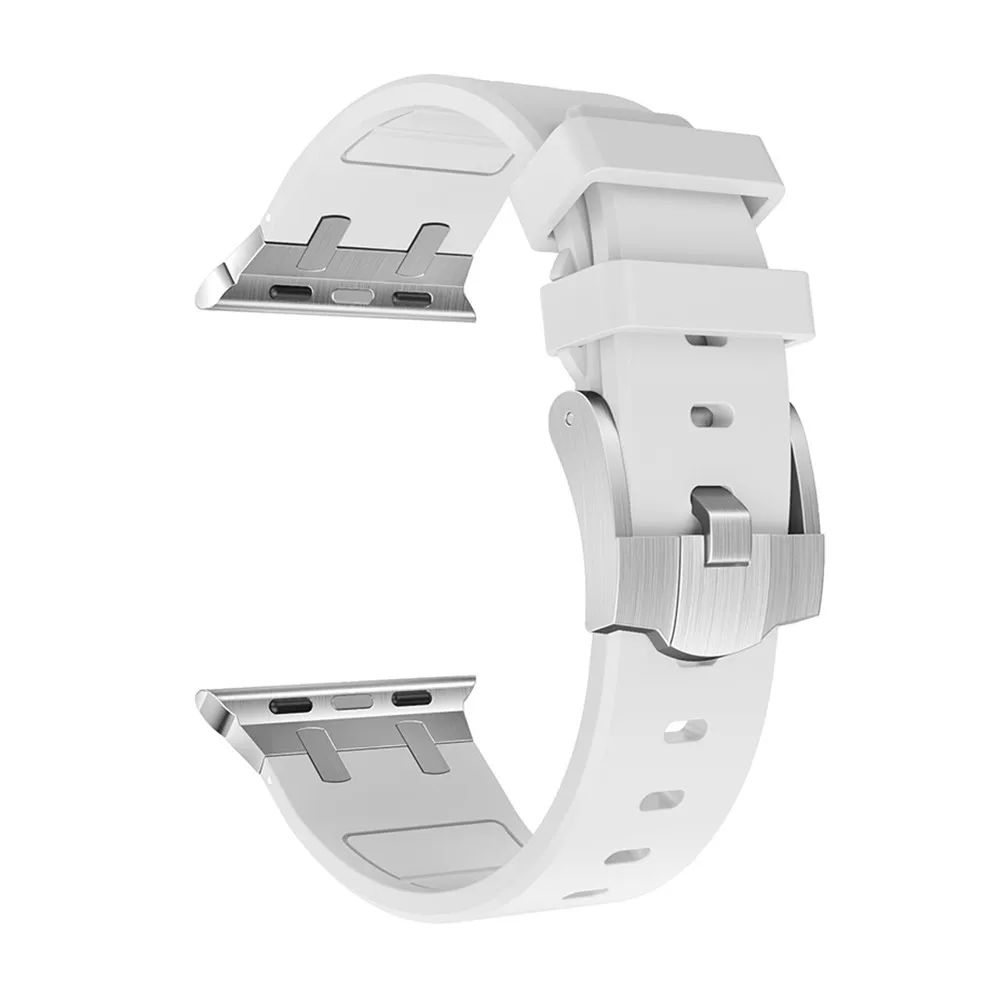 YUFEIDA Silicone Strap for Apple WatchBand Ultra 49mm 45mm 44mm 40mm 41mm 42mm Sport Bracelet Correa for Iwatch Series 8765432SE