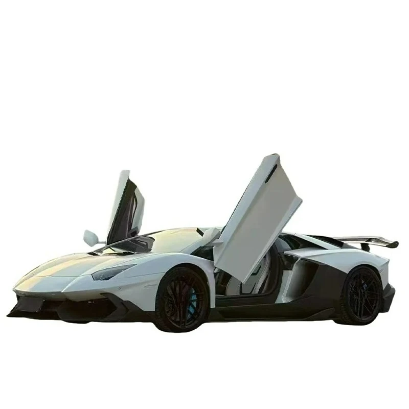 Фото Для Aventado LP700 LP720 LP750 обновленный MSY высококачественный сухой комплект заднего бампера из углеродного волокна №5