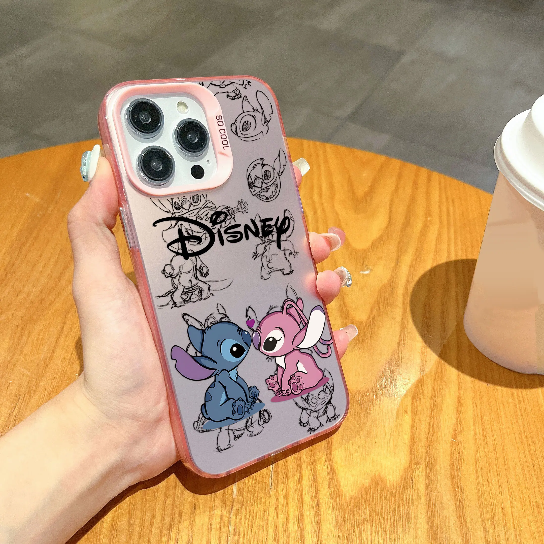 Крутой мультяшный Стич чехол для телефона Disney Samsung A73 A72 A55 A54 A53 A35 A34 A33 A32 A30 A24 A23 A15 A14