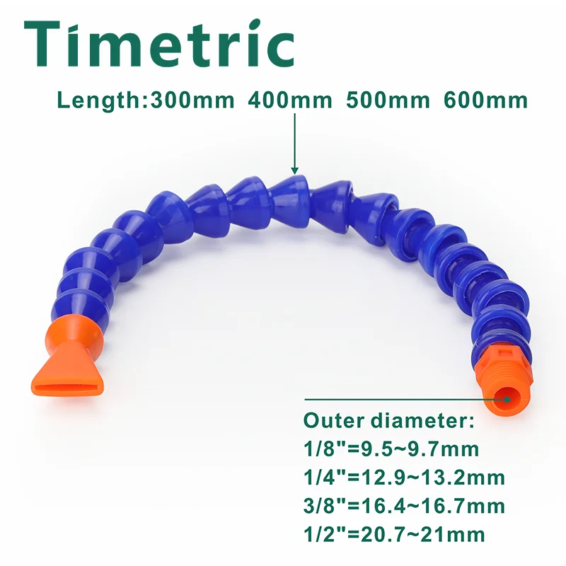 Пластиковый Регулируемый шланг для охлаждения масла гибкая труба воды и 3/4/300/400