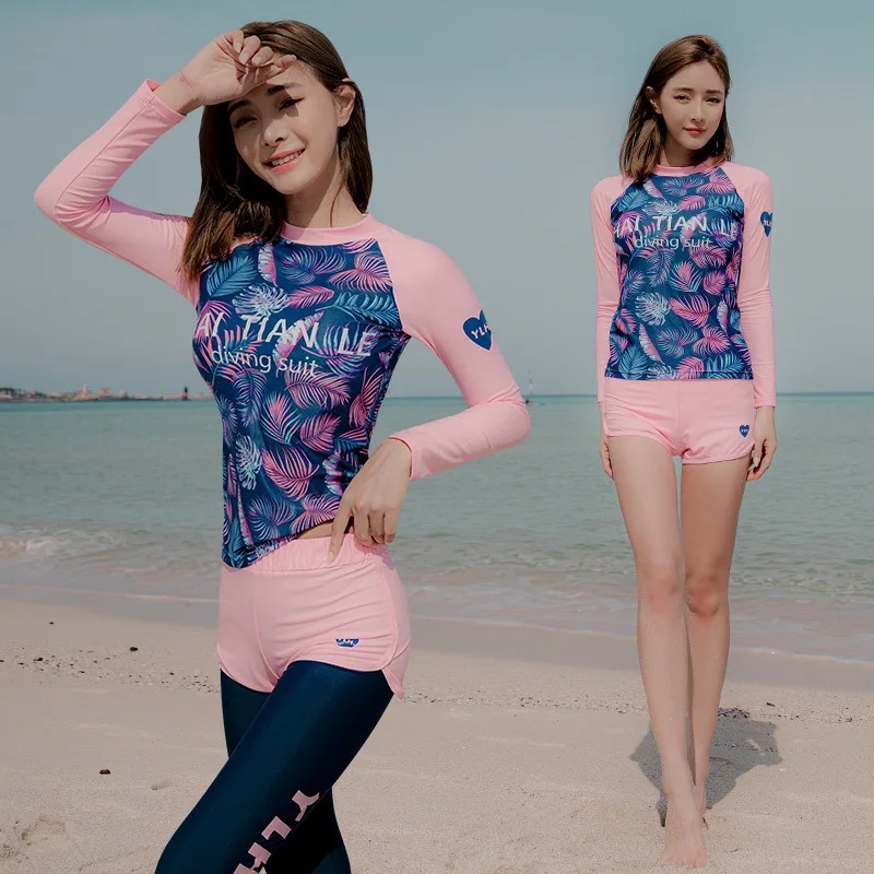 4 шт./комплект женские дышащие Спортивные Шкуры для дайвинга | Спорт и развлечения