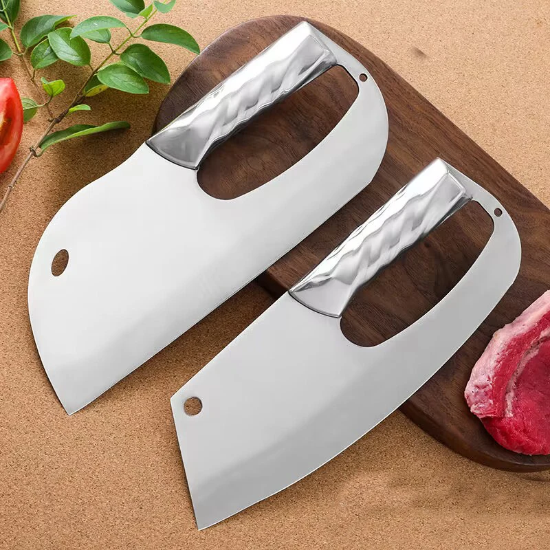 Экономный кухонный нож мясницкий для нарезки рыбы нарезка овощей из нержавеющей