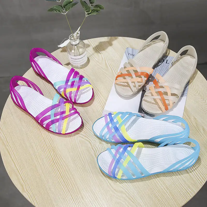 Jogger Slippers With Fur For Home Luxo Female Slippers Non-leather Casual Valentino Sandals Casual Leather Tennis Tops