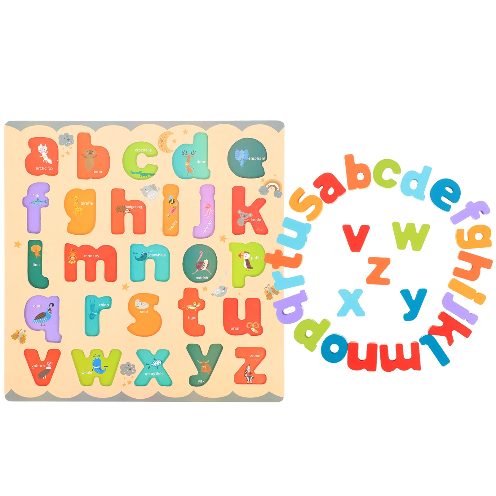 

Toy Learning Educational Children Number Blocks Puzzles Wood Puzzle Cognitive Games Kids Sight Word Block Toys Wooden Plaything