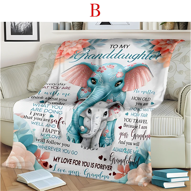 

Envelope Series Blanket Family Blessing Blanket Flannel Warm Soft Plush Sofa Bed Throwing Blanket Kawaii Blanket Fluffy Blanket