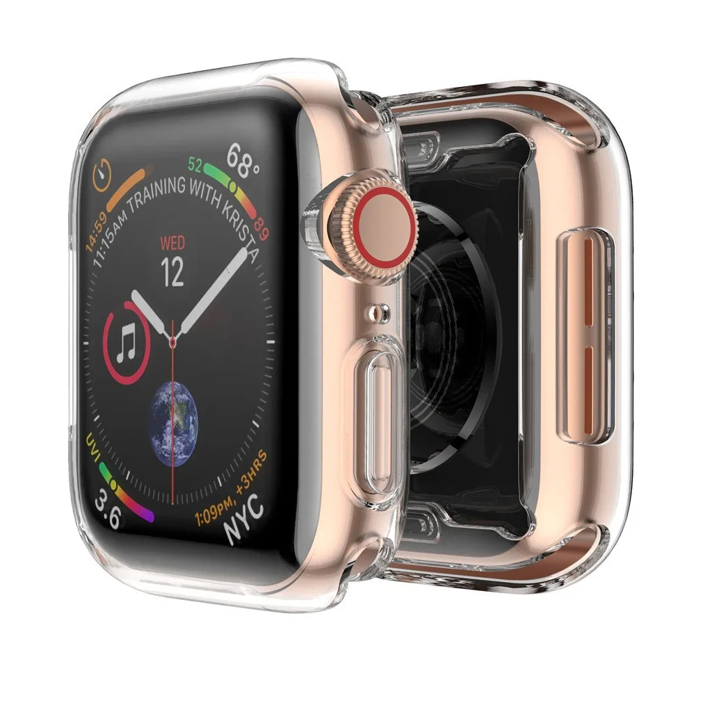 

Чехол-бампер из ТПУ для IWatch 5 44 мм