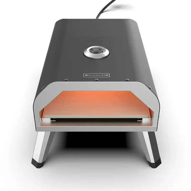 

Powered Outdoor Pizza Oven – Portable and makes Authentic Stone Baked Pizzas, Perfect for Any Outdoor Countertop, Includes Piz