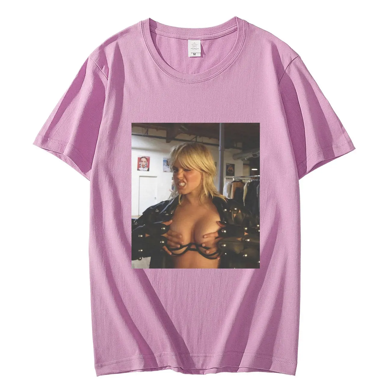 Футболка унисекс с коротким рукавом и принтом в стиле хип-хоп