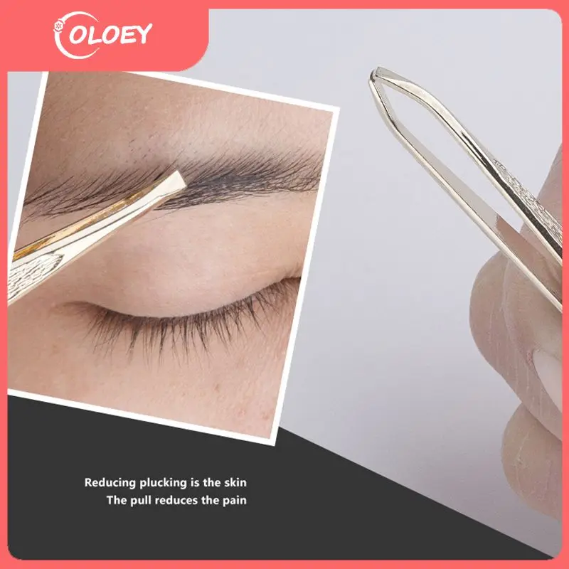 

Щипцы для бровей из нержавеющей стали, инструменты для макияжа, щипцы для бровей, плоский зажим для бровей, щипцы для бровей, инструмент для красоты