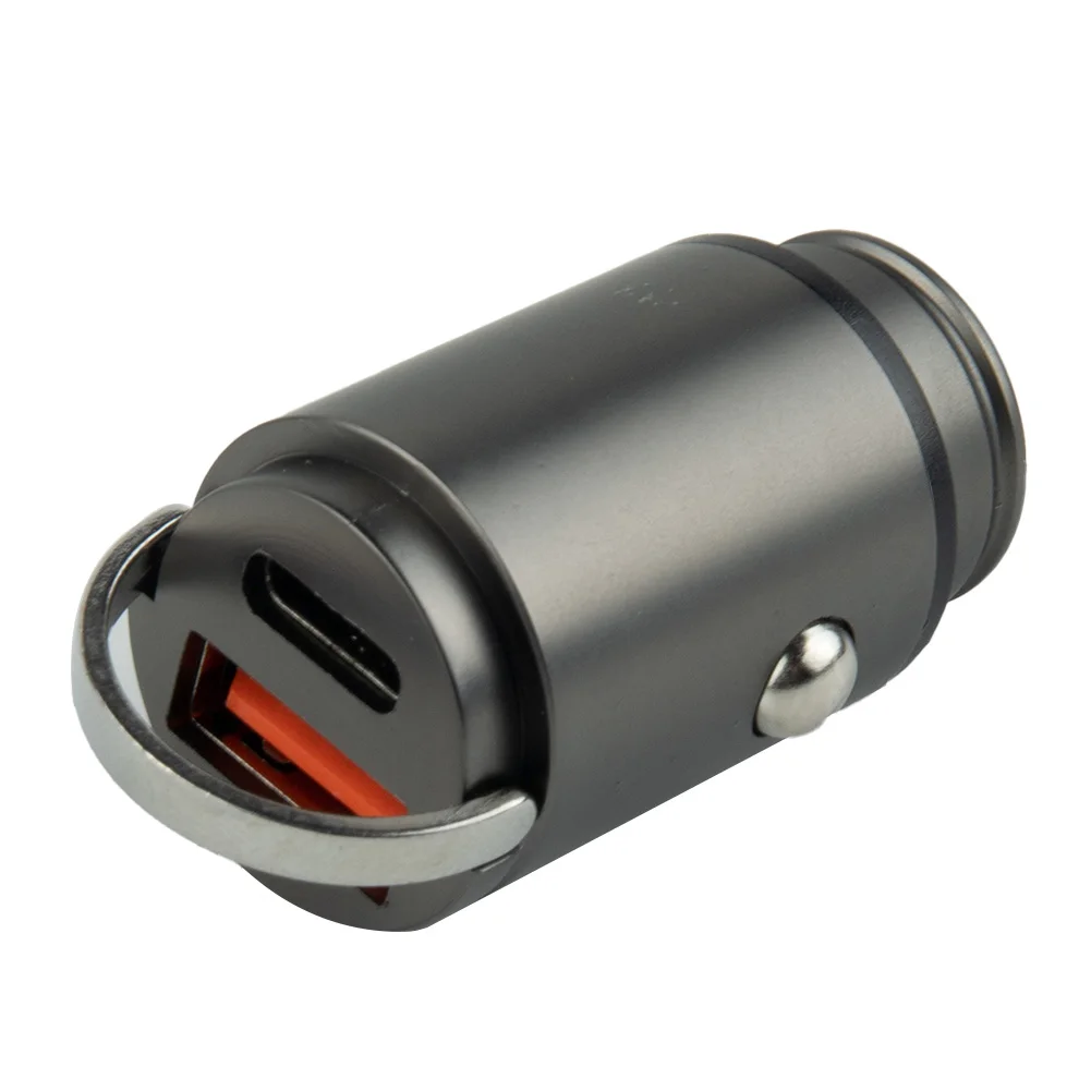 

Мини-адаптер для зарядки телефона, 30 Вт, с двумя USB-портами