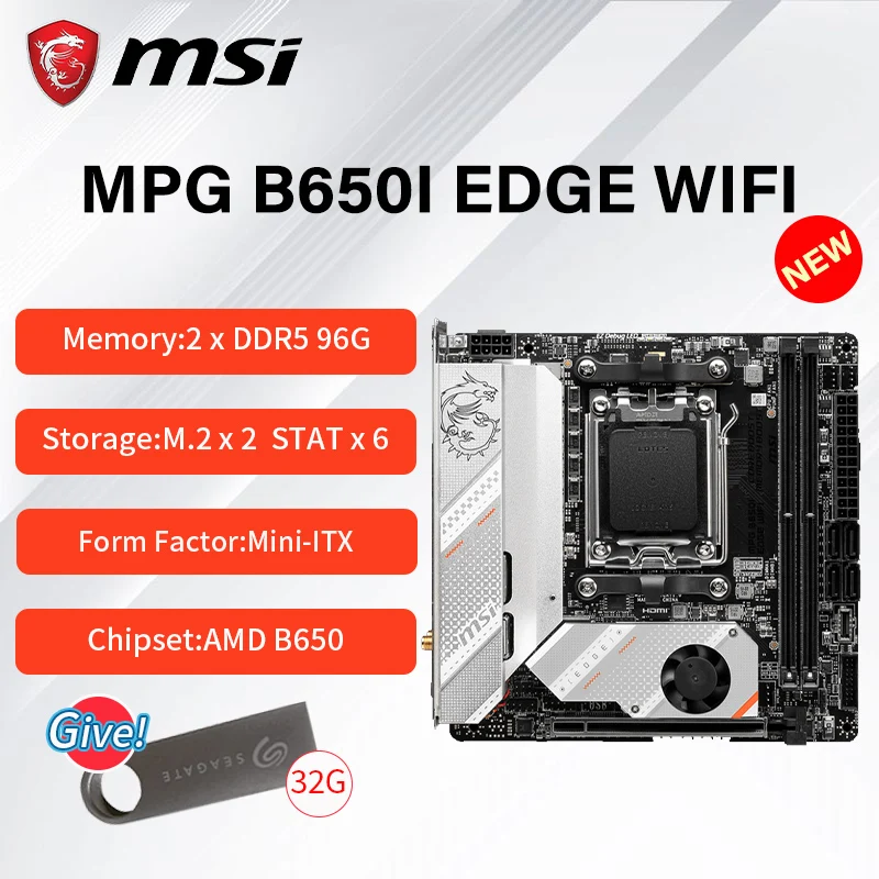 MSI MPG B650I EDGE WIFI New