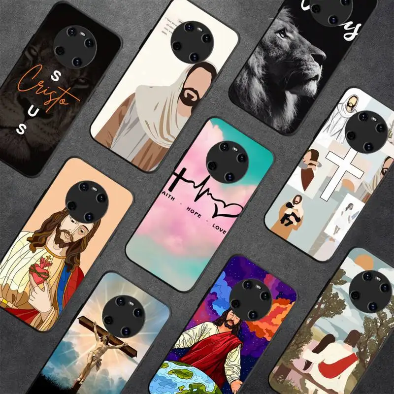 

Faith Christian Religious Jesus Phone Case For Huawei Y9 6 7 5 Prime Enjoy 7s 7 8 plus 7a 9e 9plus 8E Lite Psmart Shell
