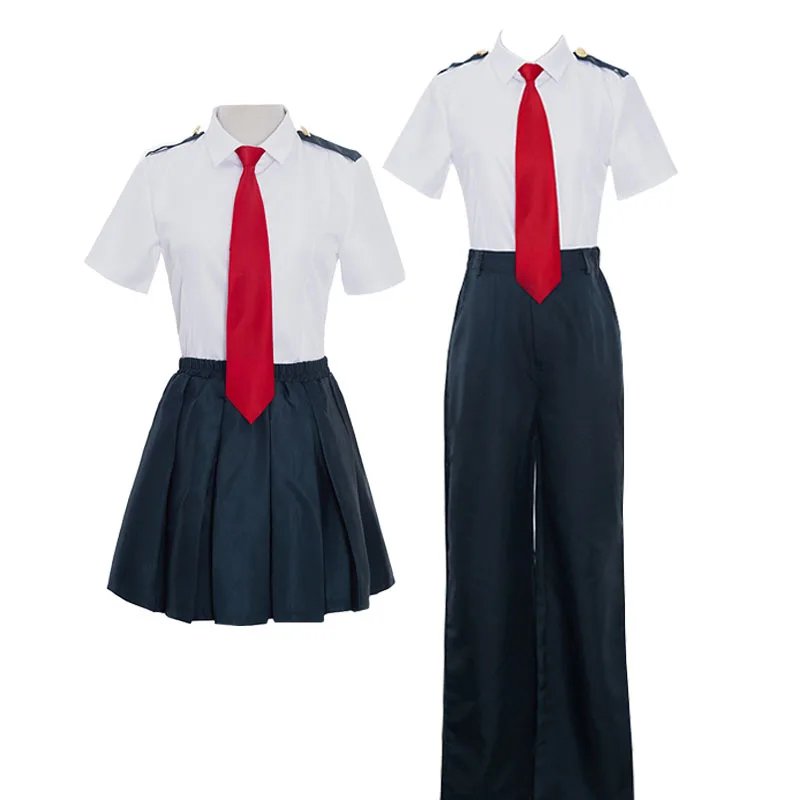 My Hero Academia Cosplay Costume Uniform Midoriya Izuku Bakugou Katsuki Ochaco Uraraka School Uniform Set Anime Costume images - 6