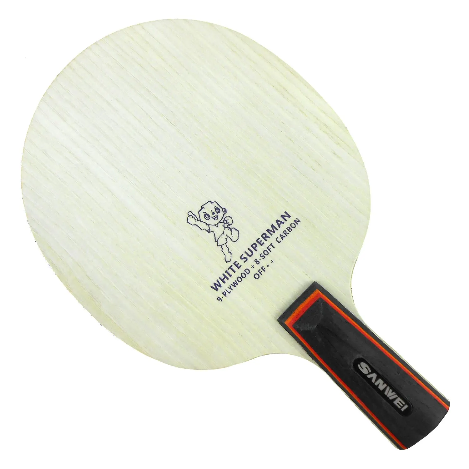 

Sanwei B2 White Superman (B 2, B-2) Table Tennis (PingPong) Blade
