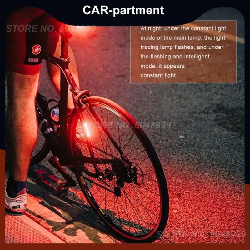 

200 Lumens Warning Light Usb Charging Road Bike Tail Light Ipx6 Waterproof Impact Resistance Bicycle Taillights Safety Lamp