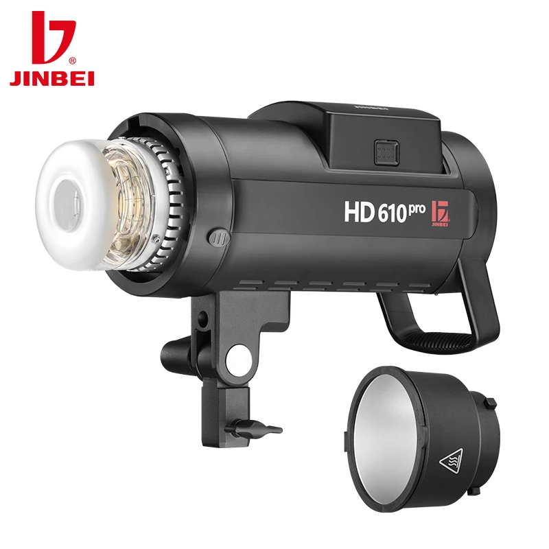 

JINBEI HD-610 Pro 600W Outdoor Portable Camera Flash Light Studio Flash HSS TTL Battery Powered