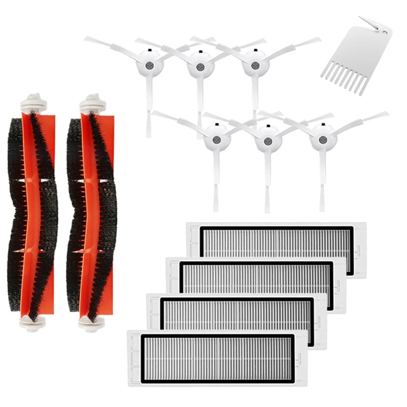 

Сменные детали для пылесоса XIAOMI MI Roborock S5 Max S50 S51 S6 Max, основная боковая щетка, фильтр НЕРА