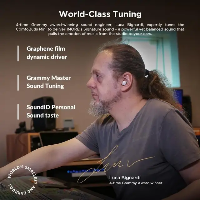 1MORE World Premier Earbud ANC Noise Cancelling 3