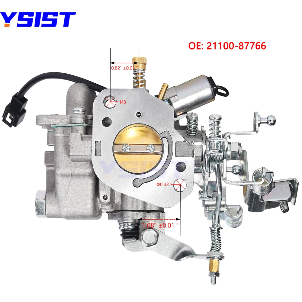 

Carburetor for Suzuki 370Q Engine Daihatsu Hijet S-75/S-88 S80 S81 S82 S83 EF Charade CITIVANT Carb Manual Choke 21100-87766