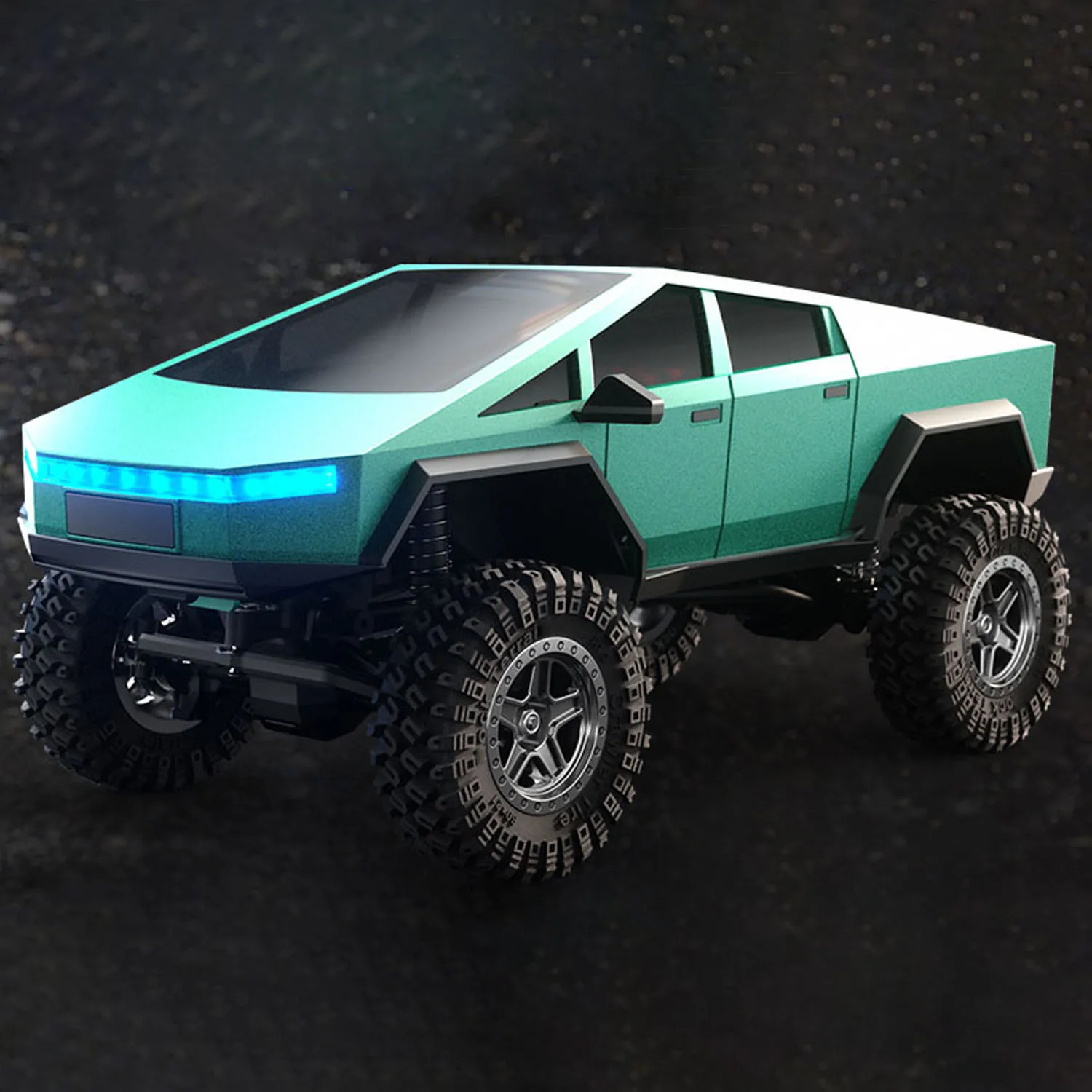 JJRC 1:18 RC Rock Crawler Car C8818 2,4 ГГц с дистанционным управлением, полноприводный альпинистский автомобиль, 2-скоростной матовый двигатель, аккумулятор RTR (art.: 3920cfd79e574) - 3920cfd79e574