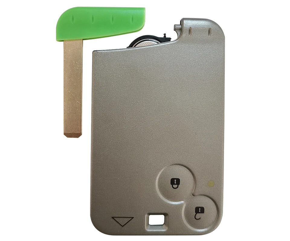 Брелок XNRKEY с 2 кнопками смарт-карта бесключевой доступ для Renault Laguna Espace Control 433 МГц