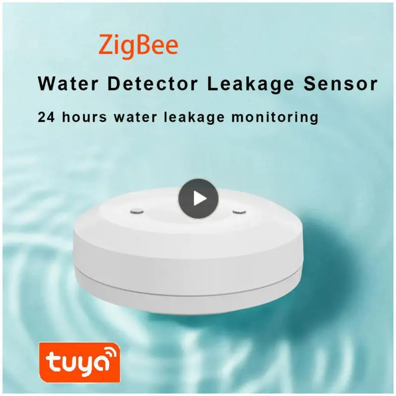 

Tuya Water Leak Detector Scene Linkage Long Battery Life Leakage Sensor App Remote Monitoring Real-time Detection Zigbee