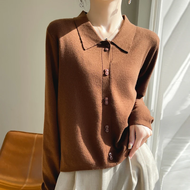 Женский свитер из 100% мериносовой шерсти