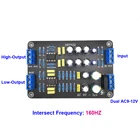 2-полосный 160 Гц электронный активный кроссовер NE5532 PreAMP linkвиц, фильтр, делитель частоты