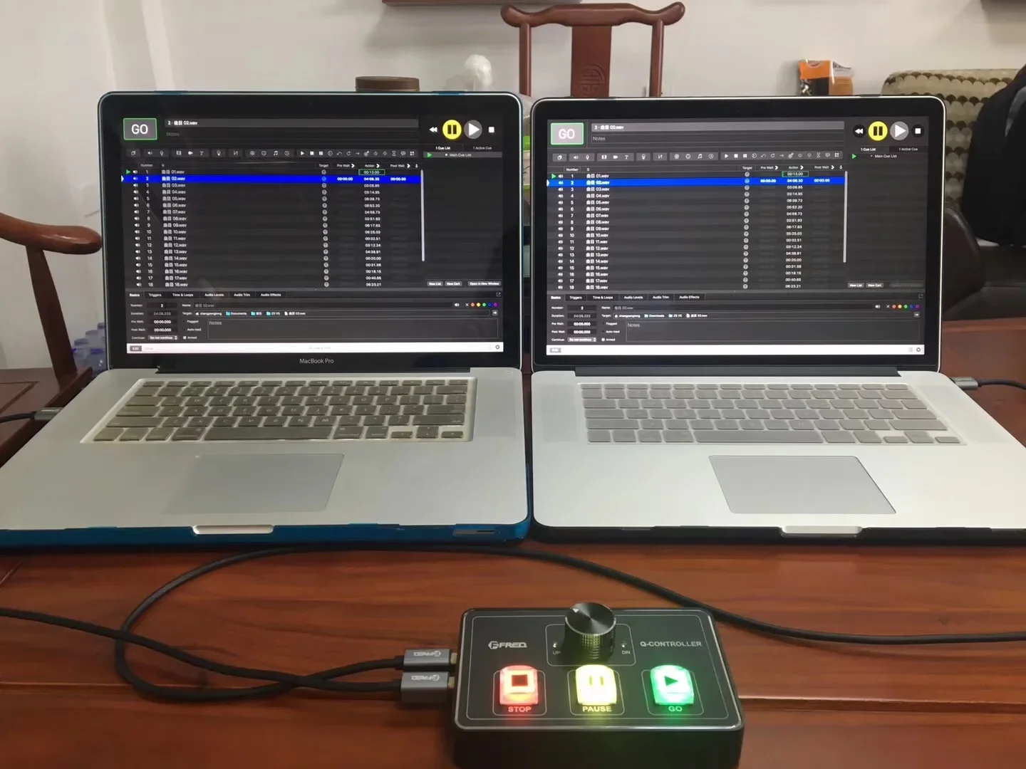 Контроллер Qlab Midi Dual USB Первичные и вторичные контроллеры