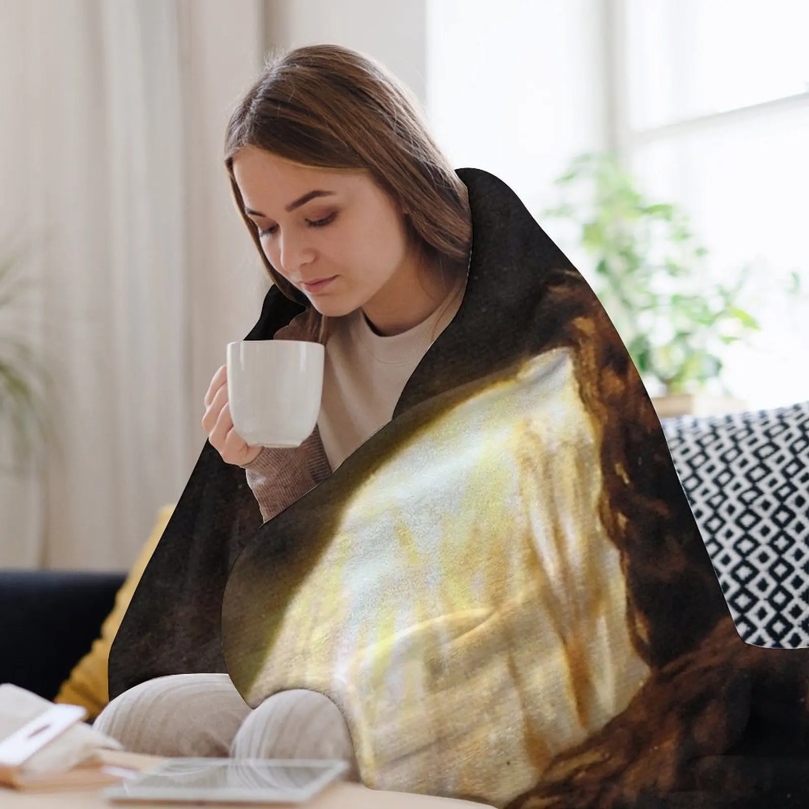 Портрет Sisi Empress от Riegele плед мягкие одеяла для большого детского дивана