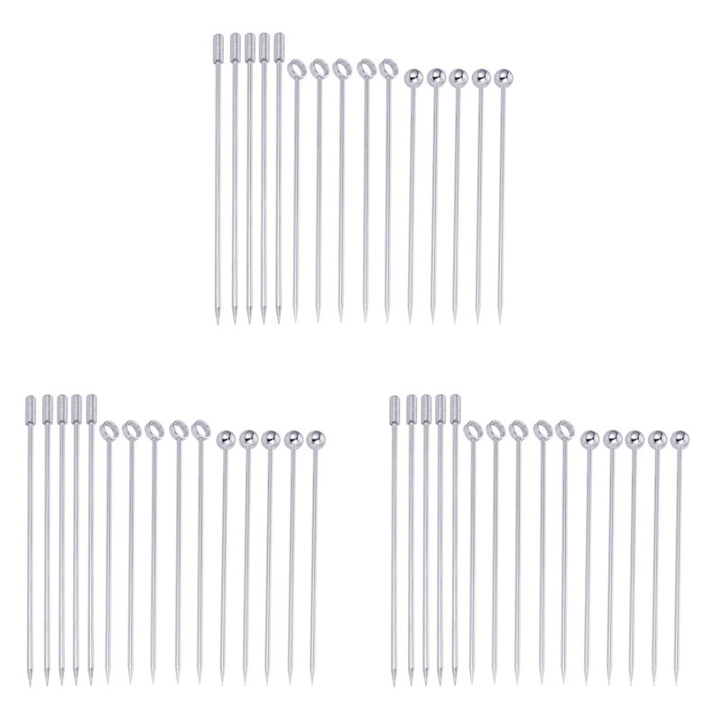 

New 45X Stainless Steel Cocktail Picks Martini Picks Set