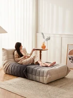 Gradual color caterpillar sofa ins wind single leisure lounge chair net red Nordic light luxury tatami lazy chair