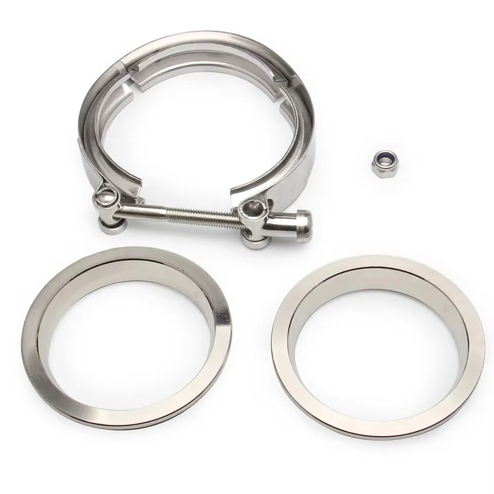 V-образный Быстроразъемный Зажим С Фланцем Dad-Mom Для Компрессионных Труб