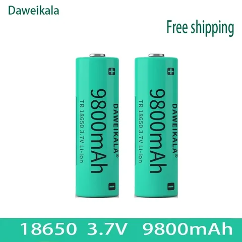 Dadolii 18650 3,7В 9800 мАч литий-ионный аккумулятор