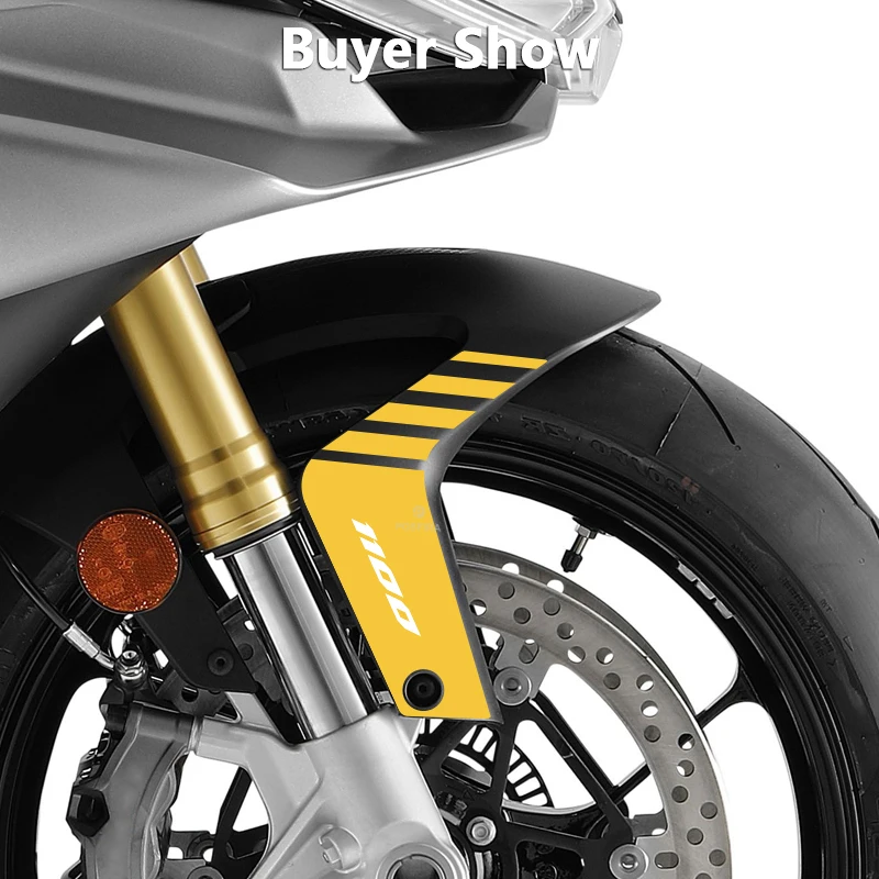 Наклейки-декали POSFIRA на переднее крыло мотоцикла для Aprilia RSV4 1100 Factory 2021-2026 2022 2023 2024 2025 Аксессуары (art.: 3920db0f8bf50) - 3920db0f8bf50