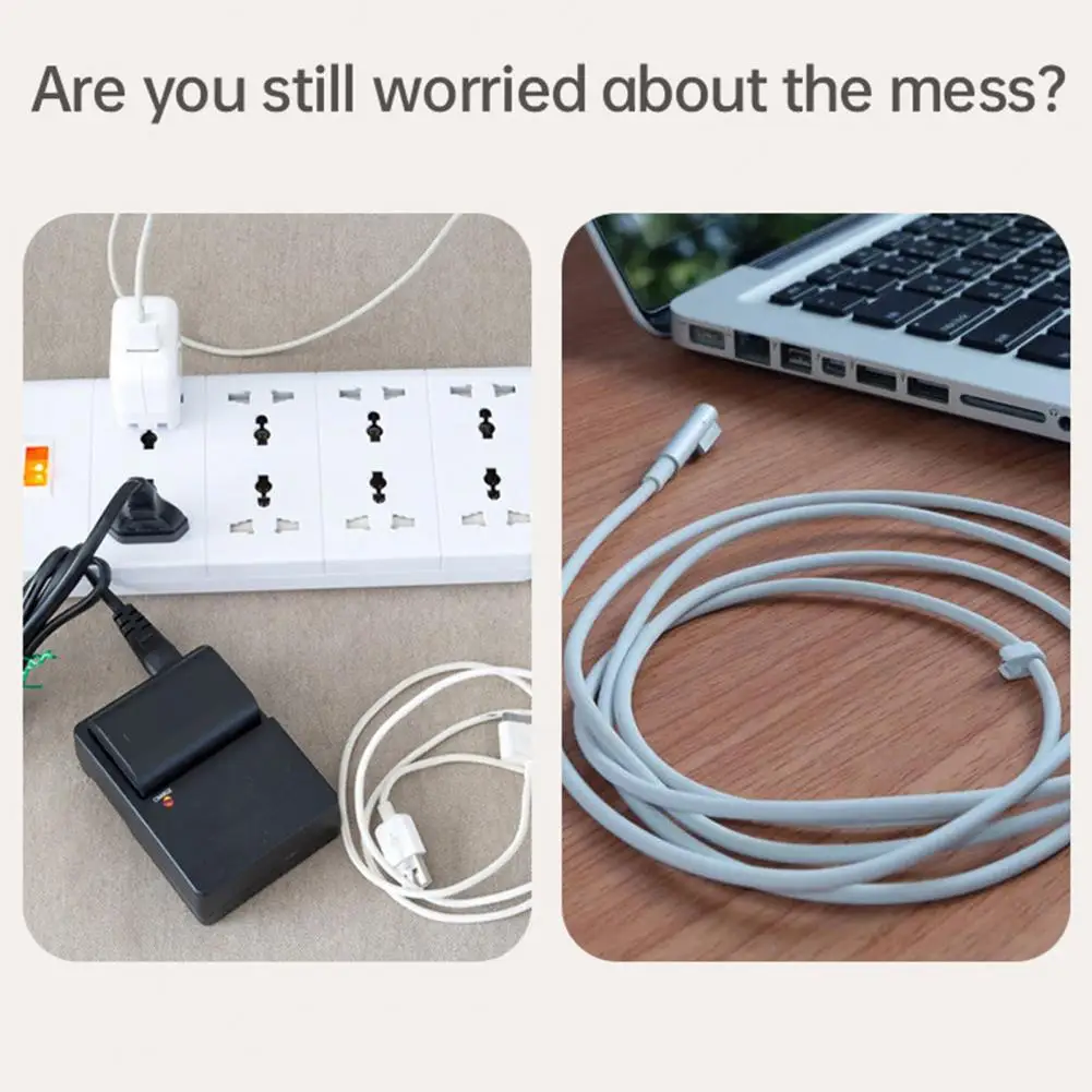 

Fixed Convenient Silicone Cable Management Organizer Desktop Accessories