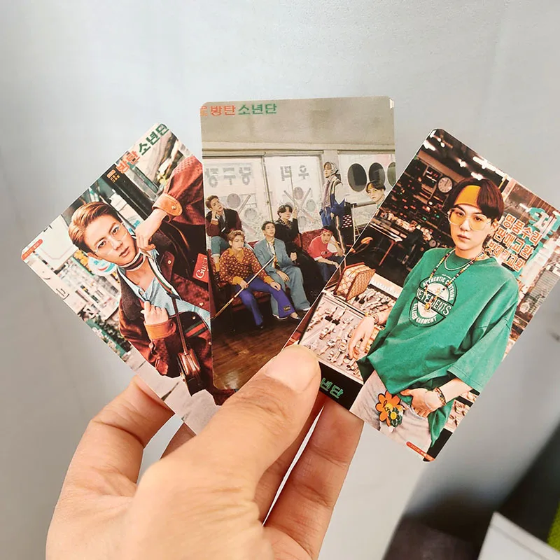 

Bangtan Boys оптовая продажа Kpop 8 шт./компл. Bangtan Boys BE открытка новый альбом Lomo открытка фотопечать открытки Lomo открытка