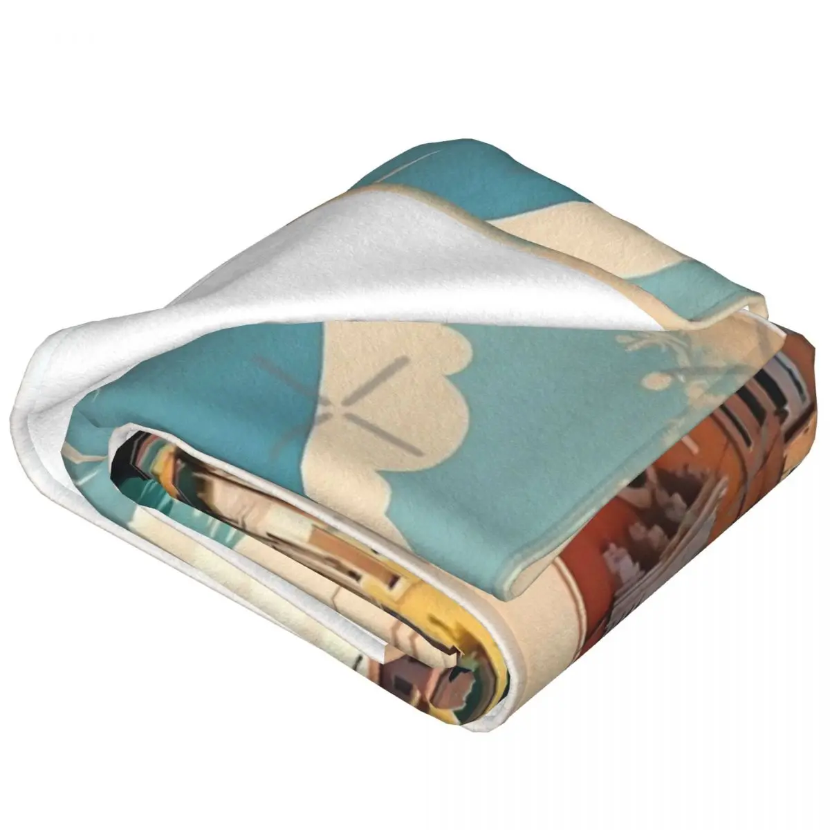 Винтажное ностальгическое итальянское одеяло Венеция покрывало на кровать