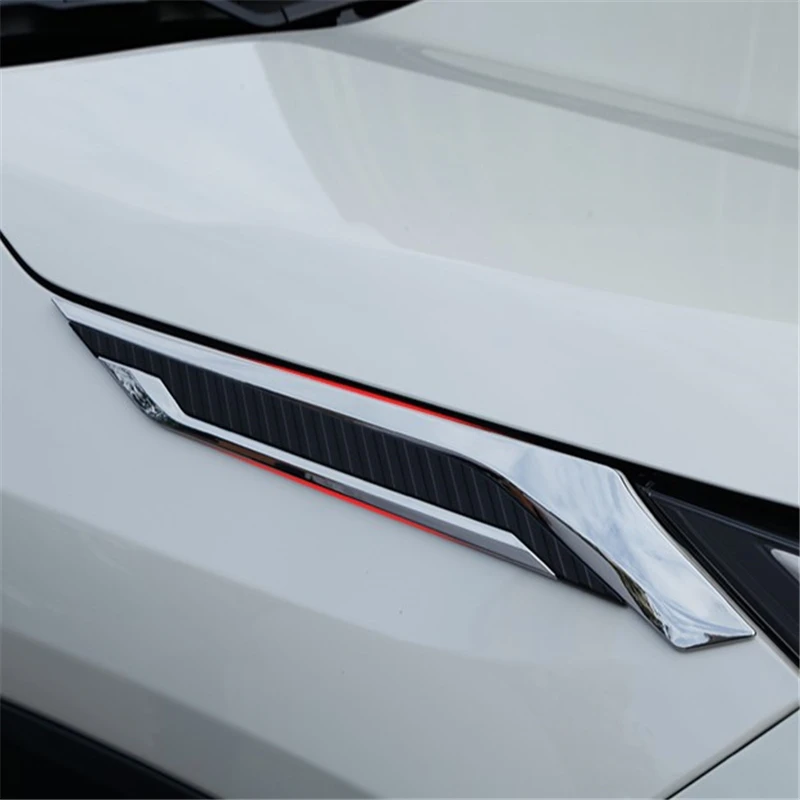

WELKINRY для Toyota RAV4 XA50 5-го поколения 2019 2020 2021 2022 2023 RAV 4 Автомобильная передняя фара, веко, кузов, крыло, Боковая Отделка