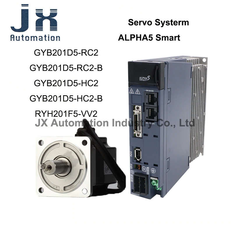 100% Оригинальный 200 Вт комплект смарт-серводвигателя ALPHA5 с кабелями 3 м