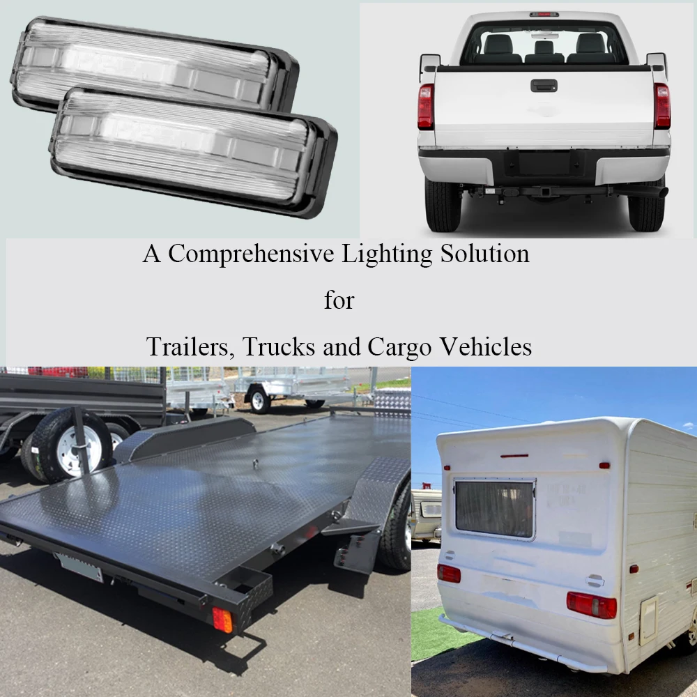 Автомобиль Грузовики RV Прицеп Светодиодный задний фонарь Задний поворота DRL