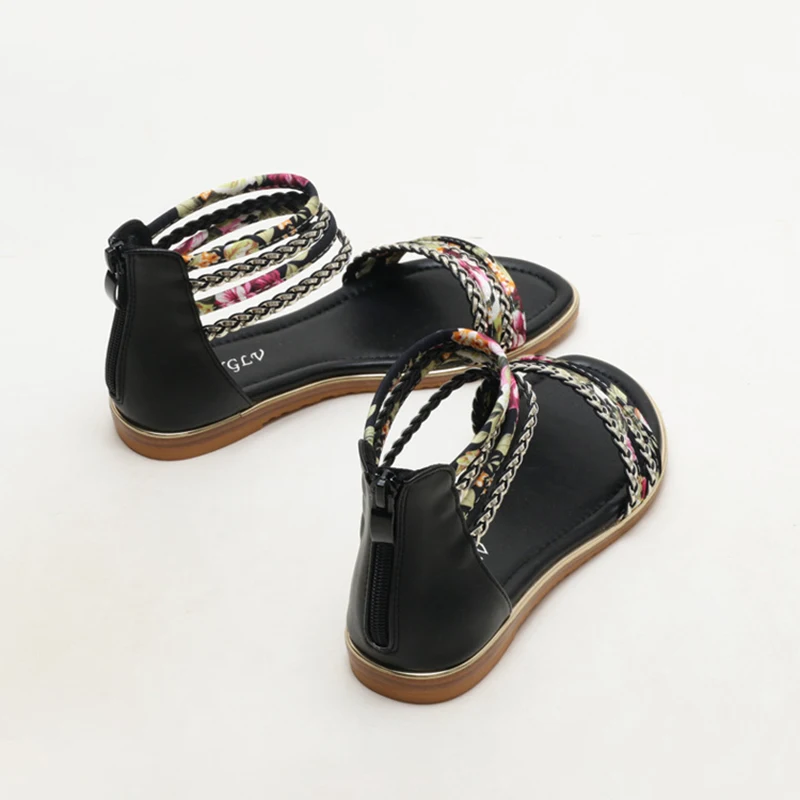 Alionly обувь в римском стиле новинка 2024 женские модные повседневные сандалии для