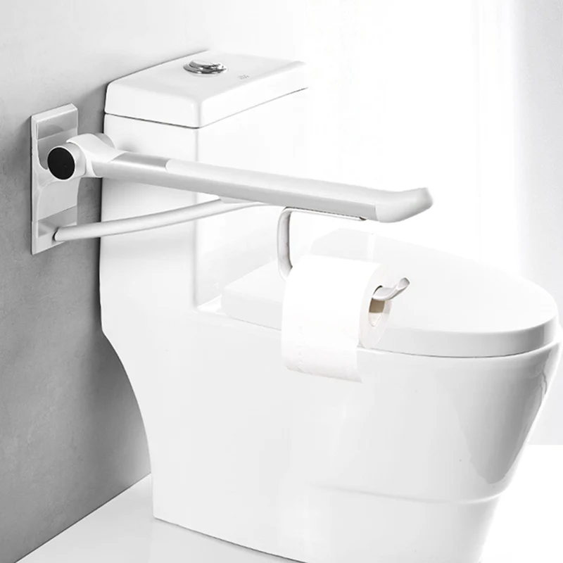 

Bathrooms Anti Slip Handrail Elderly Folding Bathroom Safety Shower Handle Toilet Railing Suporte Banheiro Disability EB50FS