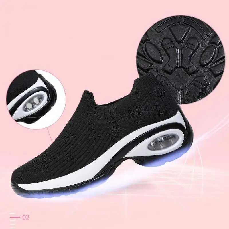 

Sport Shoes Casual Wedges Mesh Breathable Sneakers Platform Comfort Lady Trainers Loafer Zapatos Mujer Chaussure Shoes for Women