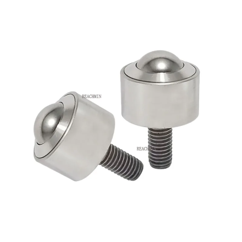 

2PCS 304 Stainless Steel KSM-12/15/22/25/30FL Precision Ball Transfer Unit Machined Caster Roller Transfer Unit Conveyor Roller